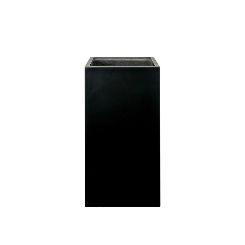Tall Square Fibre Glass Planter 100cm Artificial Elegance