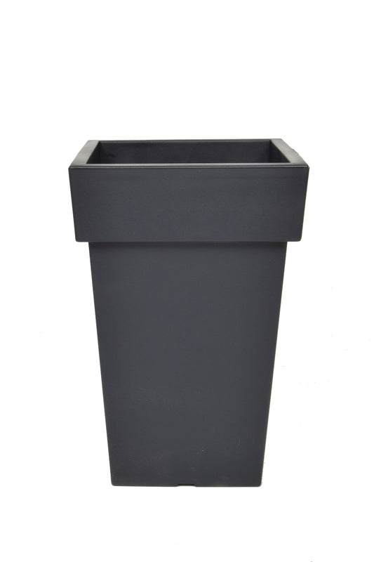 High Square Plastic Planter Artificial Elegance