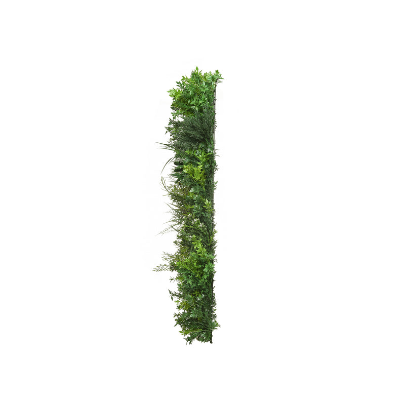 Artificial Green wall Mat Mixed Artificial Elegance