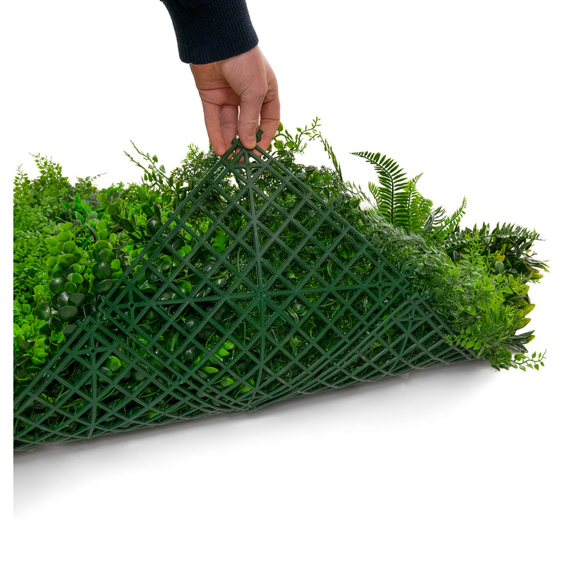 Artificial Green Wall Cheviot Mix Artificial Elegance