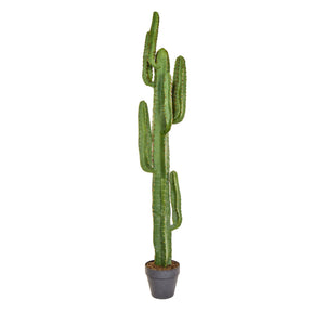 Artificial Large Cactus in Brown Pot 157cm Artificial Elegance