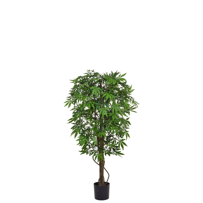 Artificial Maple Japanese Green Tree 120cm Artificial Elegance