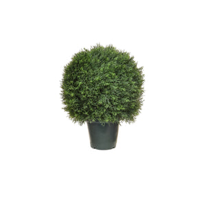 Artificial Cedar Ball 60cm UV Artificial Elegance