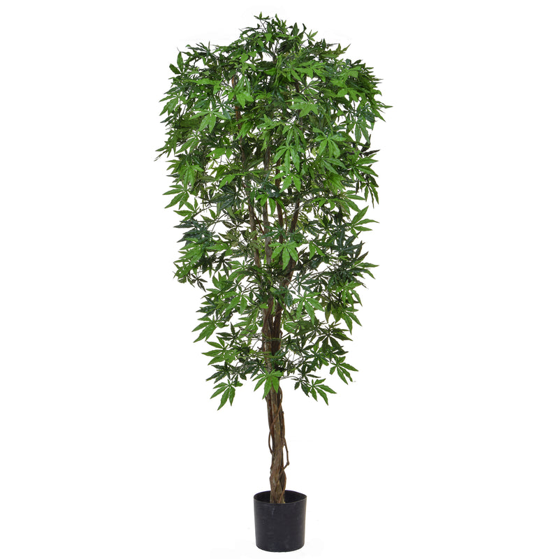 Artificial Maple Japanese Green Tree 180cm Artificial Elegance